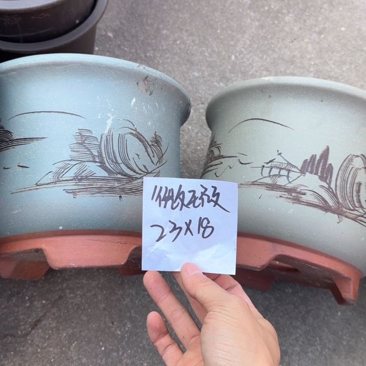 紫砂花盆特价清仓