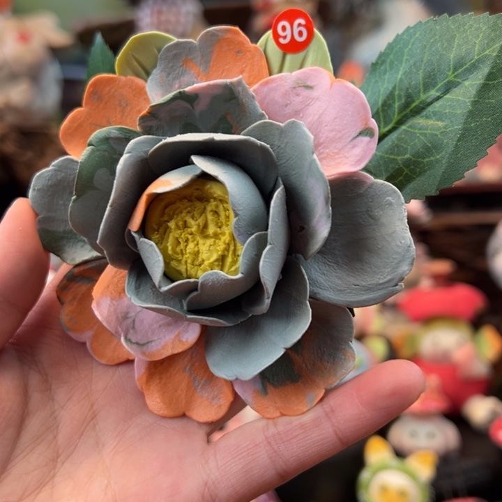 陶摆件小镇青花每日有新品