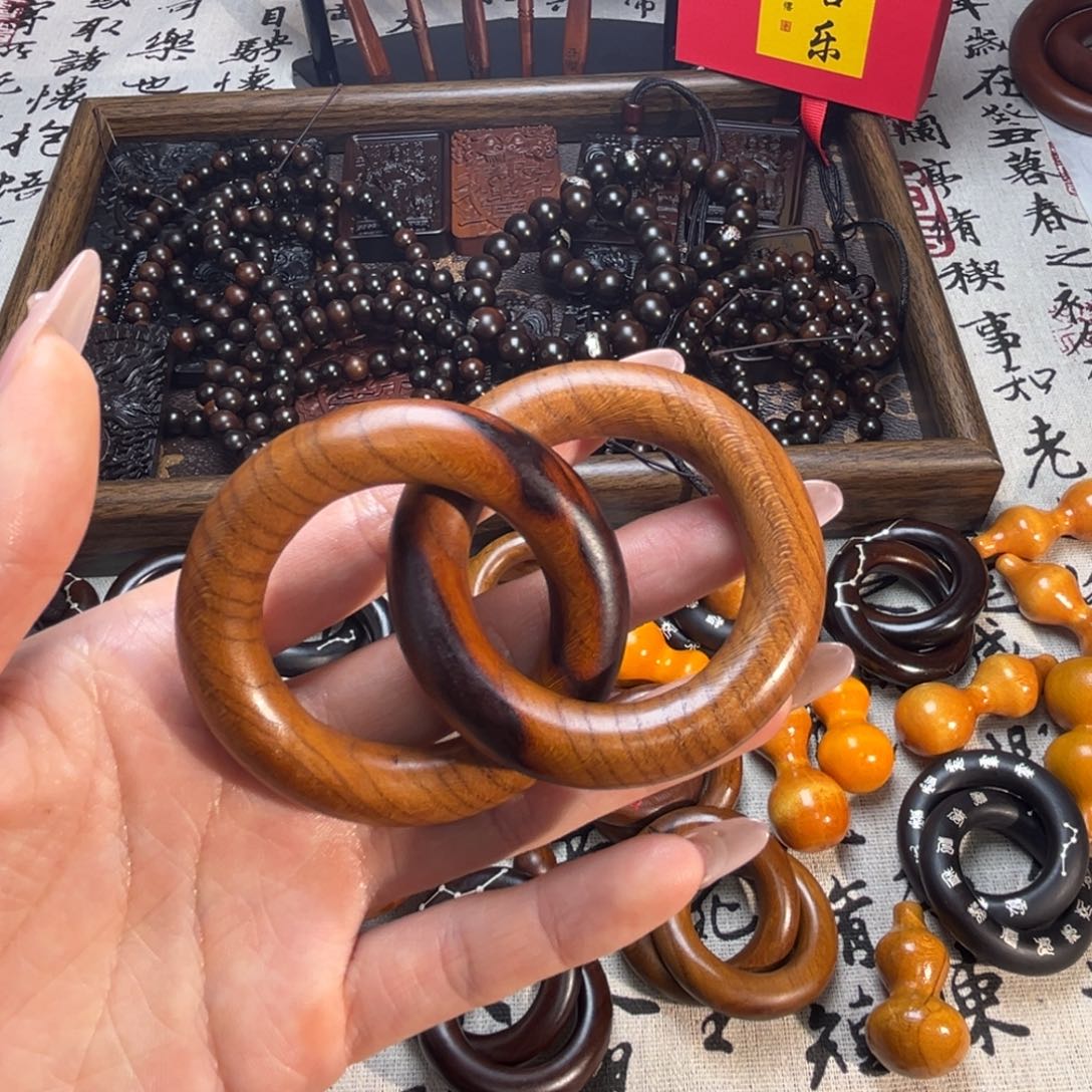 枣木桃木40圈口乾坤圈福利款