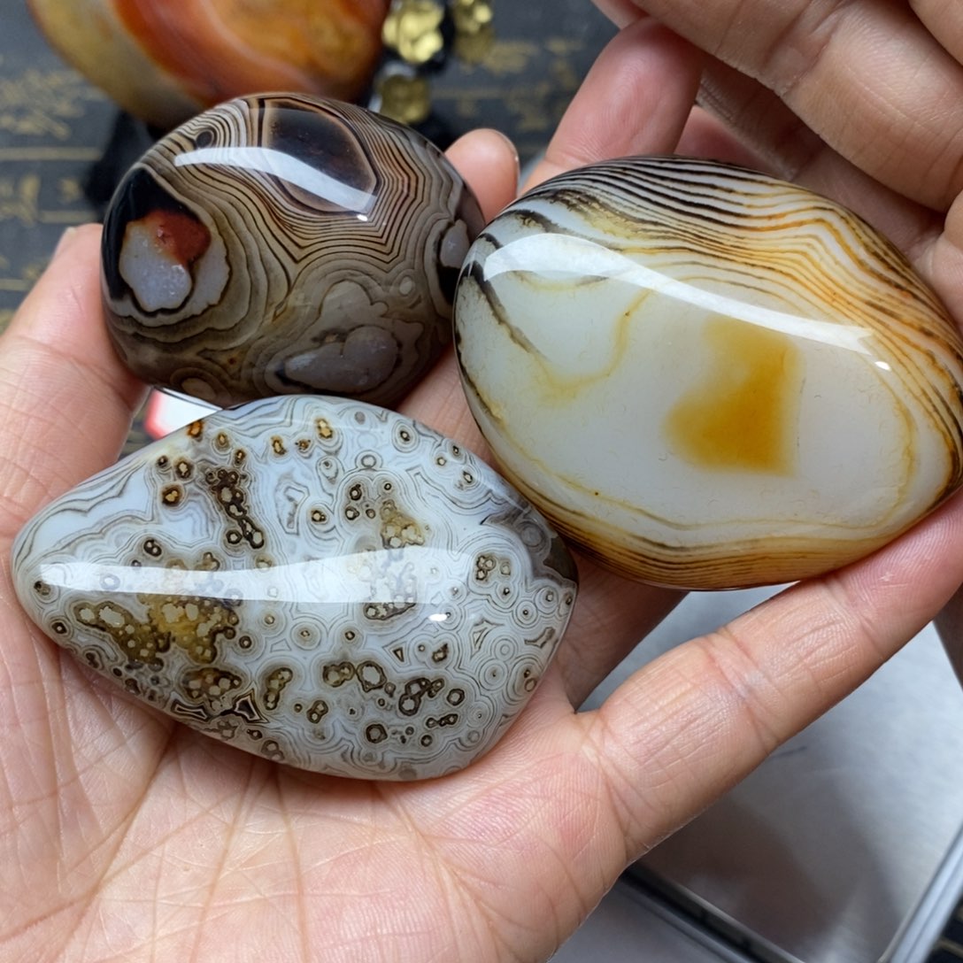 玛瑙/玉髓玛瑙未镶嵌有**唐