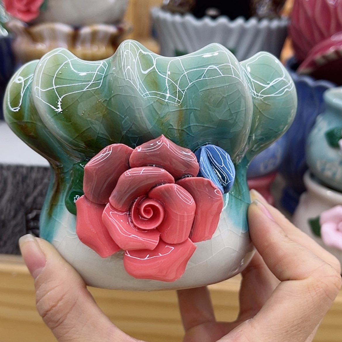 【闪购商品】陶瓷花盆