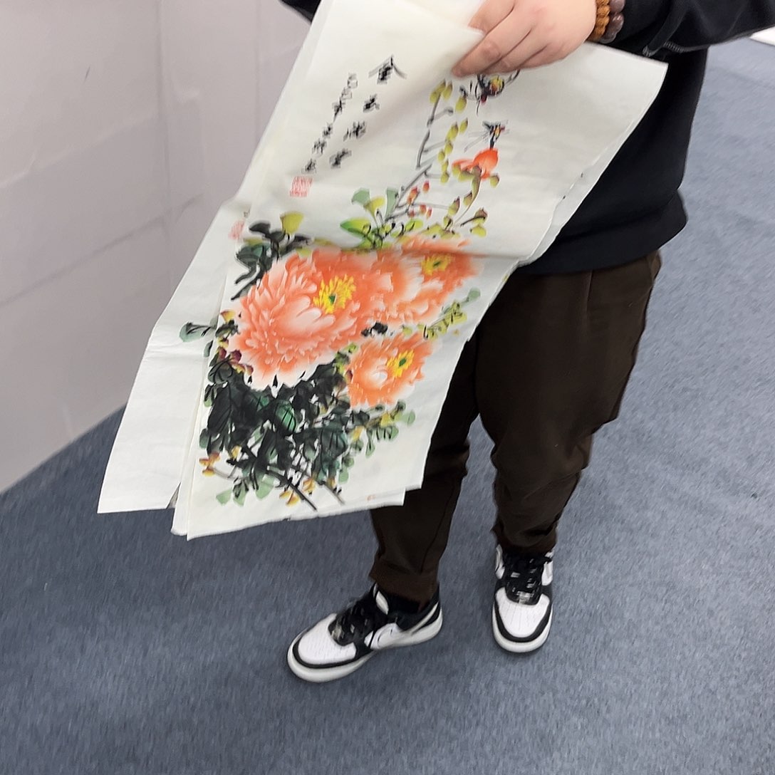 国画宣纸国画作品纯手绘