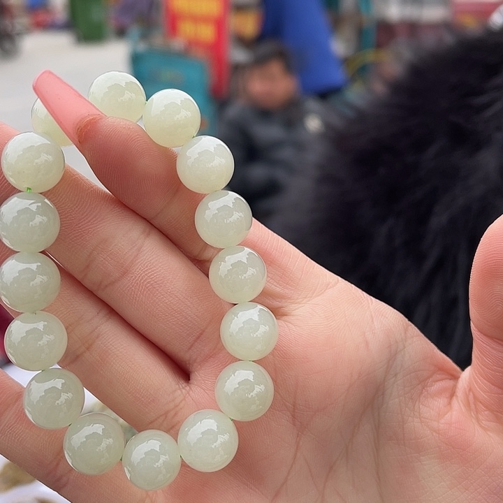 和田玉手链未镶嵌