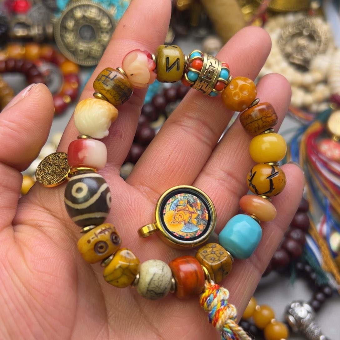 柏香籽/百香籽手串猪***园