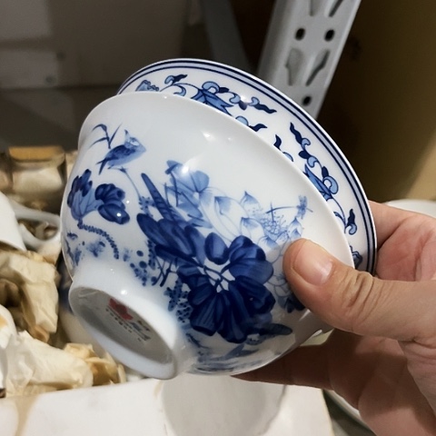 碗5寸碗两个陶瓷陶瓷