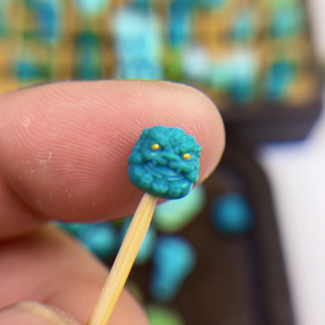 绿松石配饰未镶嵌