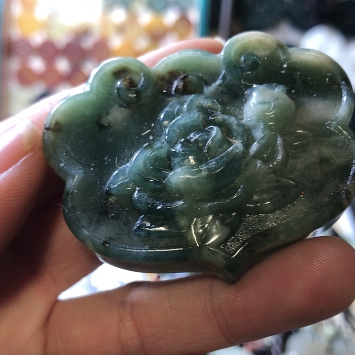 岫玉岫玉挂件未镶嵌