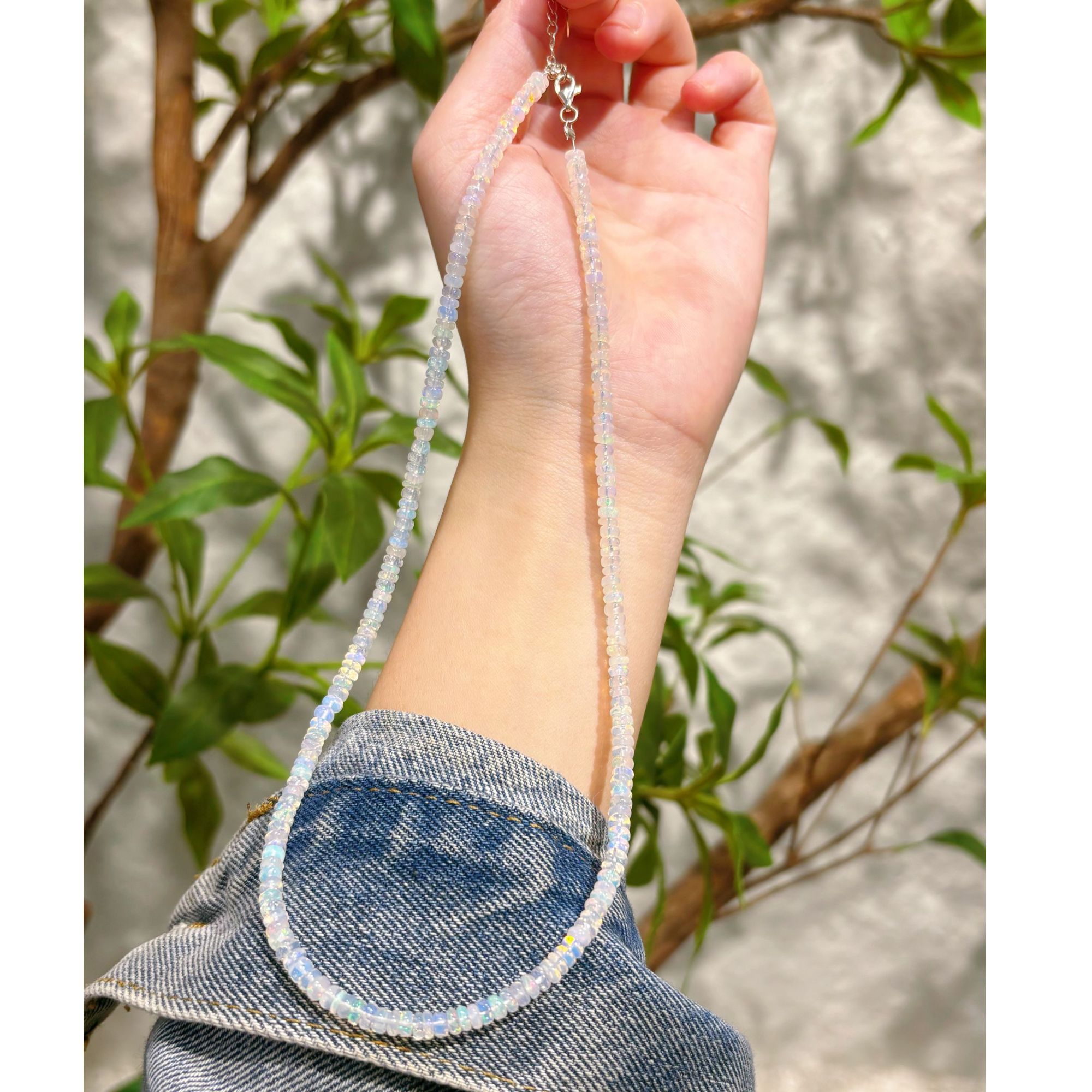 欧泊锁骨链 多样性发一件 2296