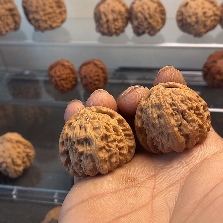 吊坠桃核40白狮子