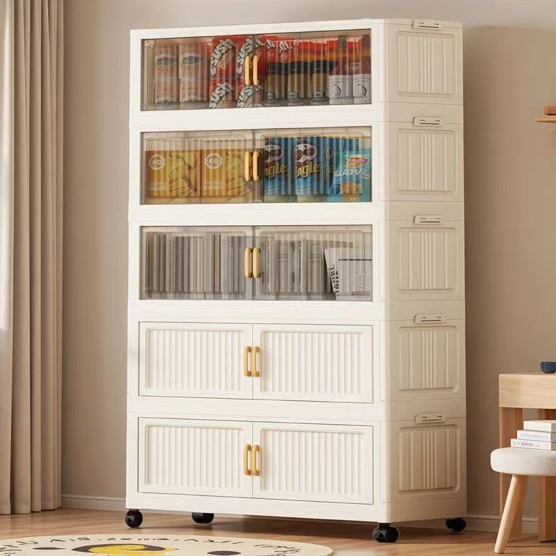 大号儿童衣柜折叠式收纳柜子简易衣橱客厅玩具零食柜折叠柜