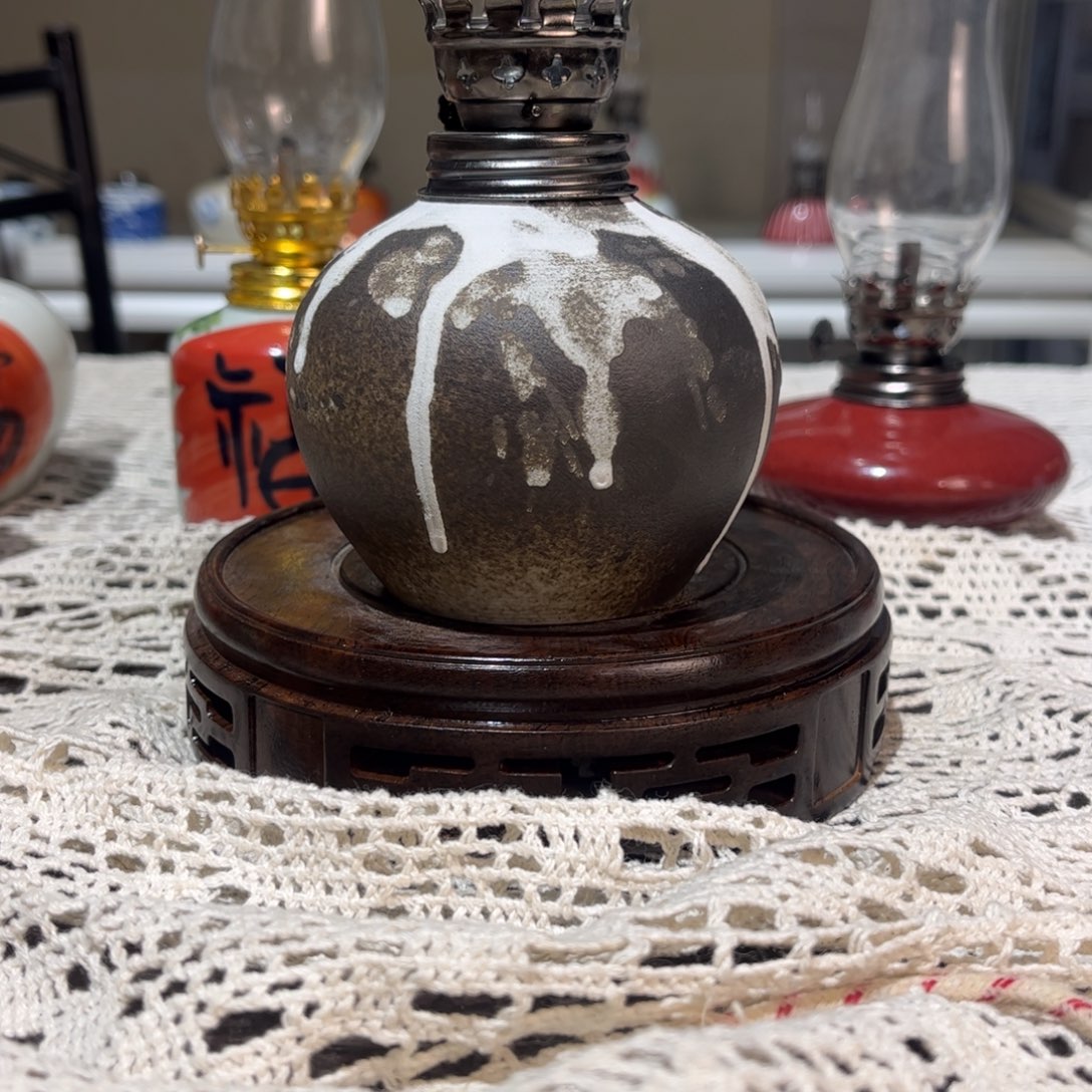 摆件景德镇陶瓷香薰灯