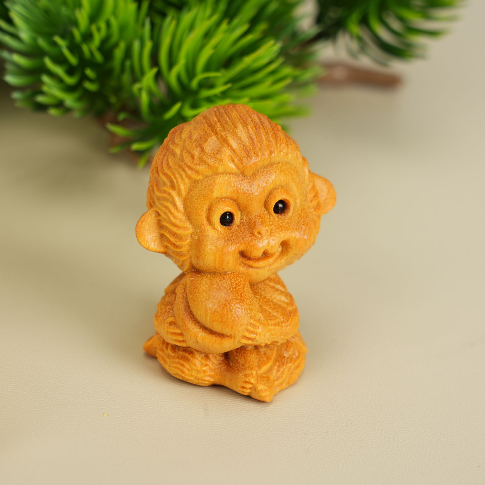 【红木9元店】十二生肖-猴-黄金檀-A01868