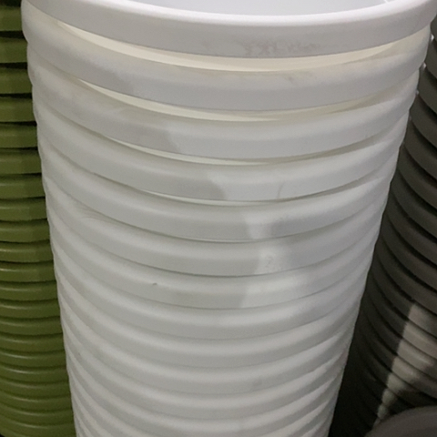 树脂四季7号纯白无托5个