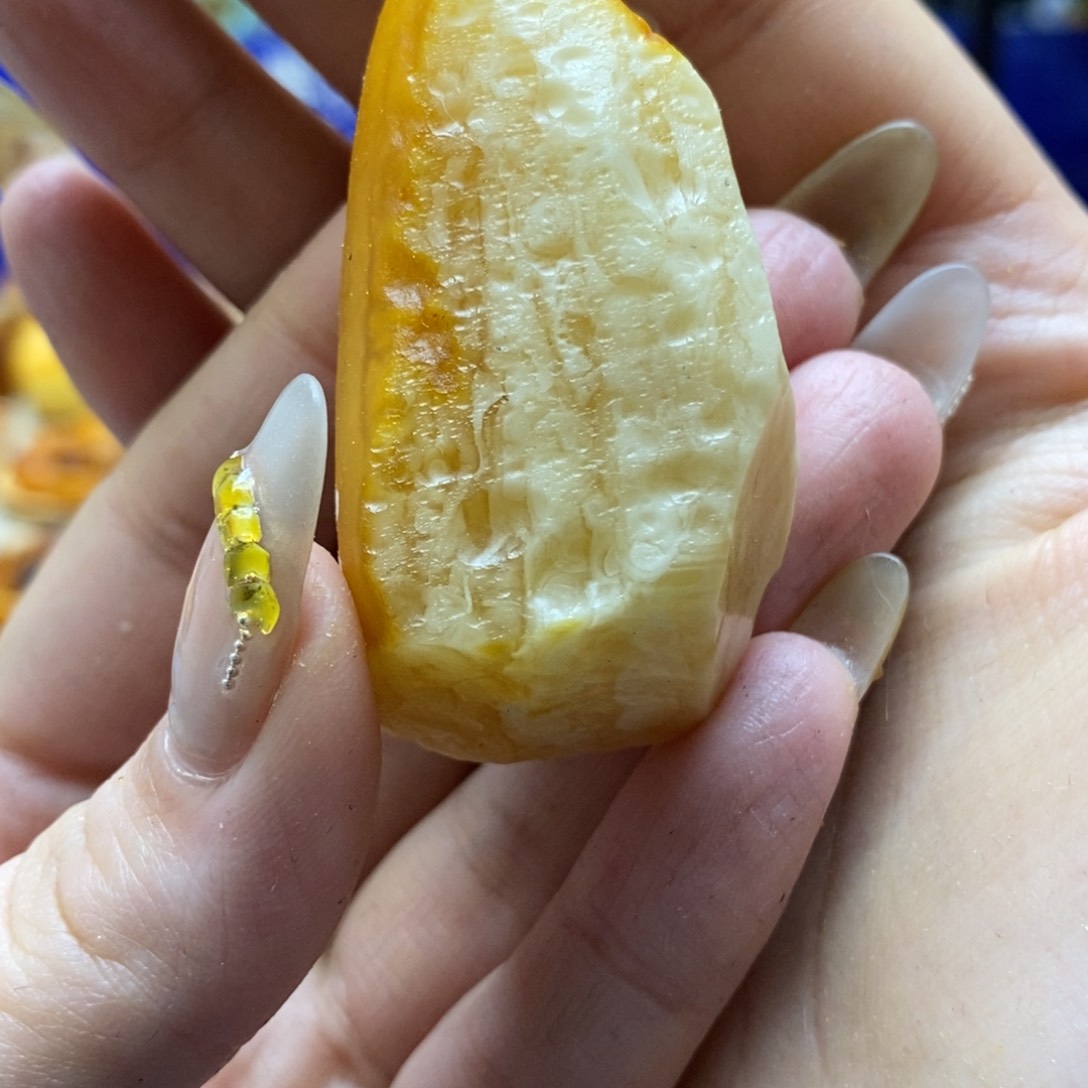 定制琥珀未镶嵌传世琥珀蜜蜡定制