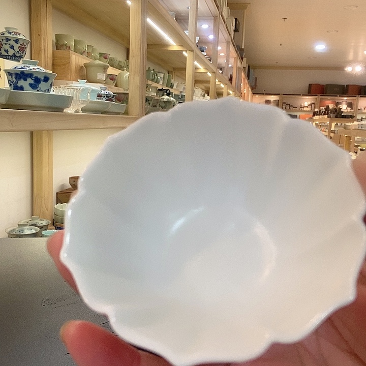 官窑瓷器茶具主人杯