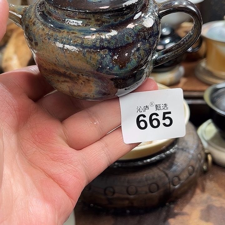 沁庐柴窑古法柴烧全手工茶具