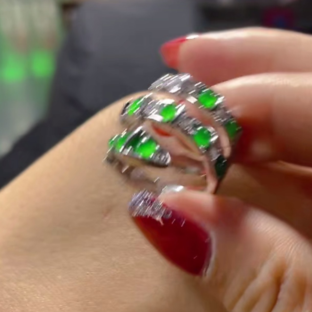 天然A货翡翠假一罚四（多样性发货拍一发一）