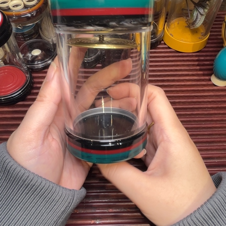 韩国绿三拼独眼蝈蝈罐