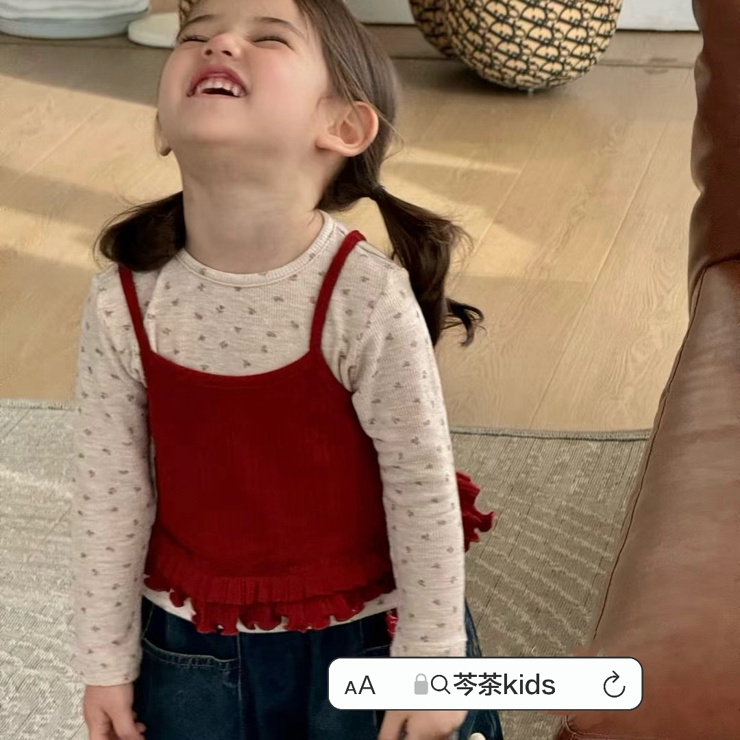 【001-016】秋季新款童装韩系女童上衣裤子套装组合定制