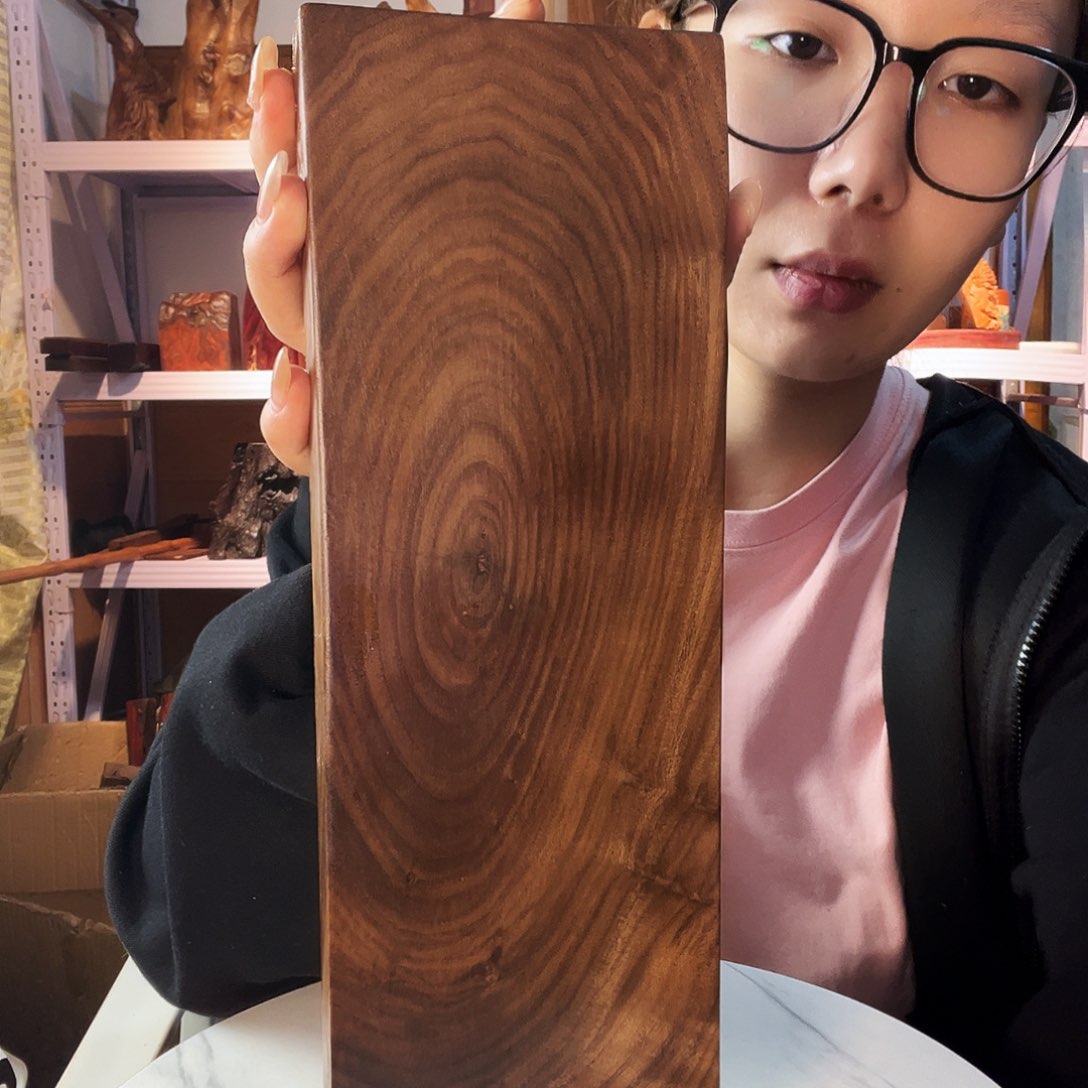 紫檀木类端景台蓝**云