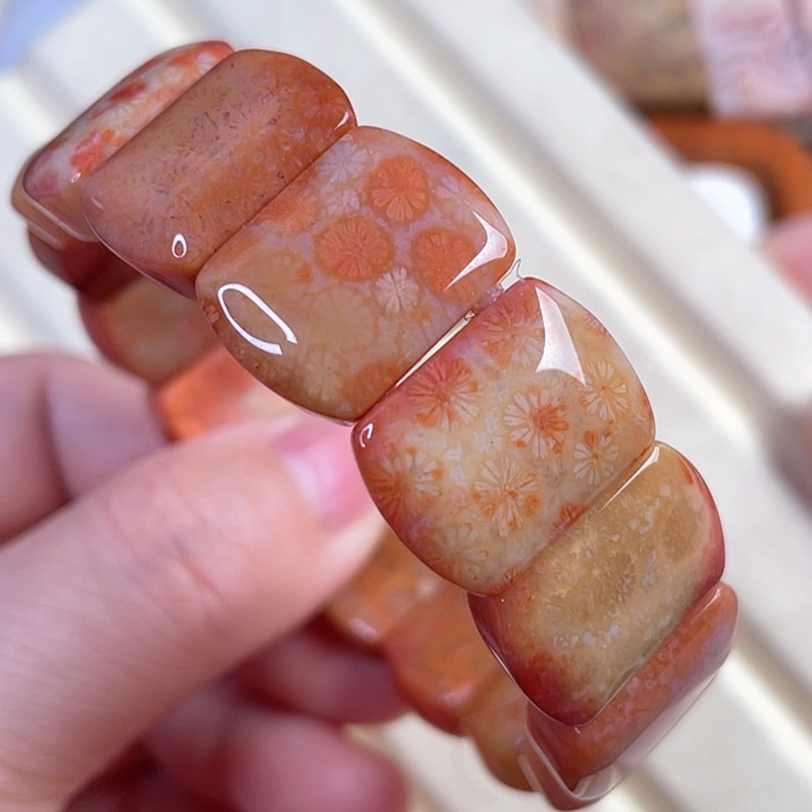 【闪购商品】硅化玉手串未镶嵌