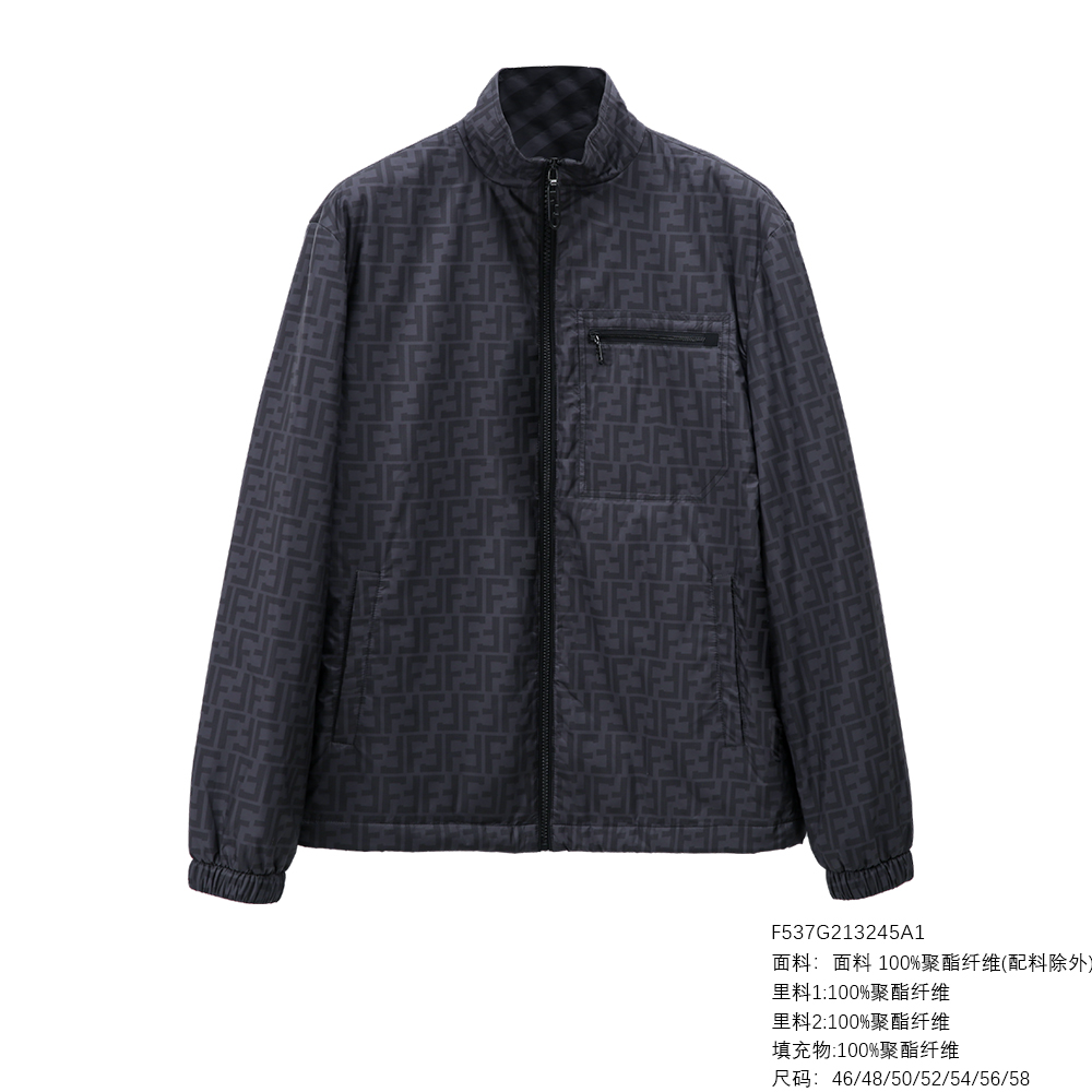 FENDILOR小怪兽25年秋冬款男士外套 F537G213245A