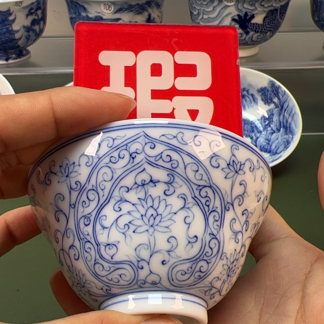 杯木木景德镇纯手绘茶具38