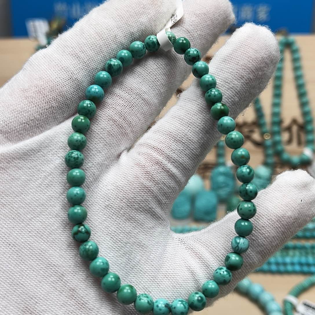 绿松石手串未镶嵌