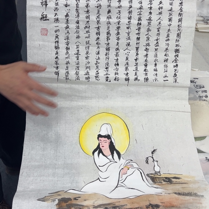 国画纯手绘作品欣赏图