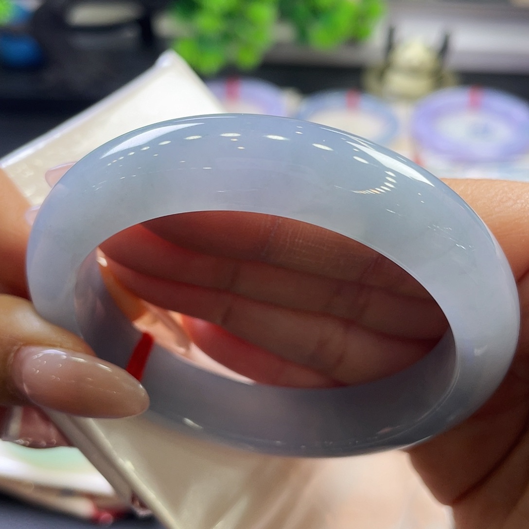 未镶嵌手镯翡翠皓*55