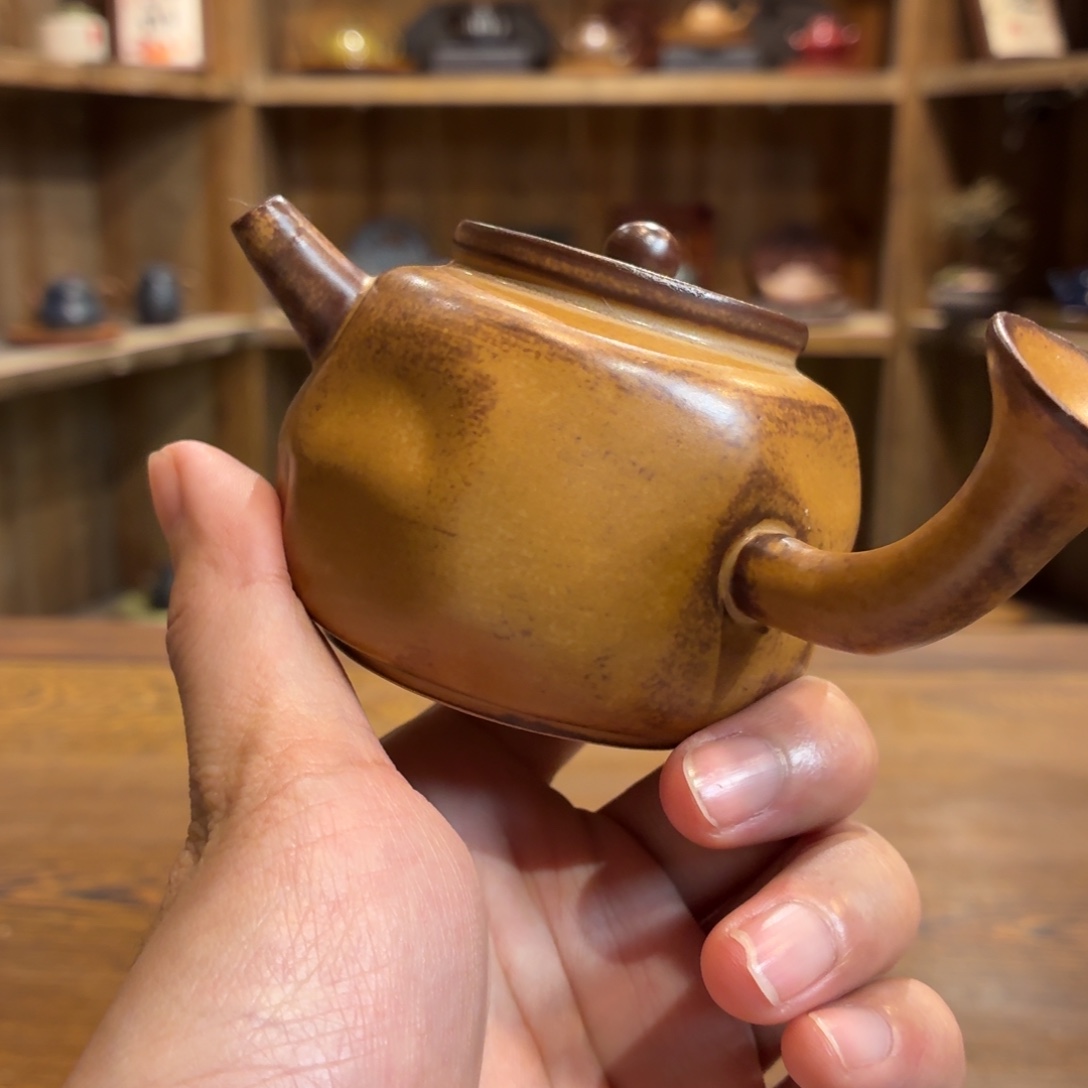 柴烧老岩泥茶器皿