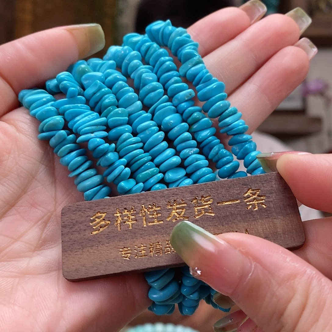 未镶嵌绿松石珠宝奇石多样性发货