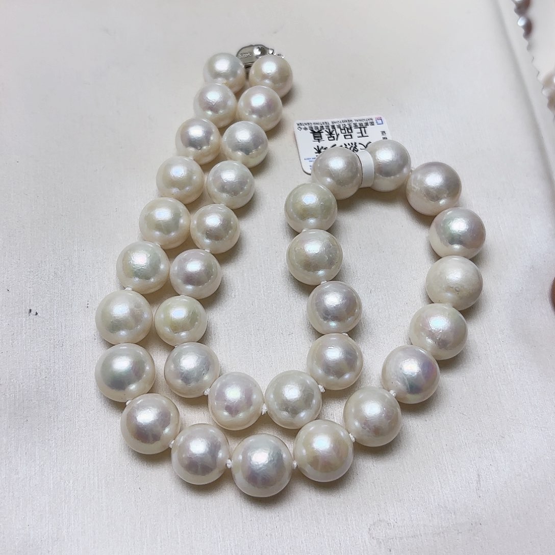 淡水珍珠颈饰未镶嵌11-14内 有核