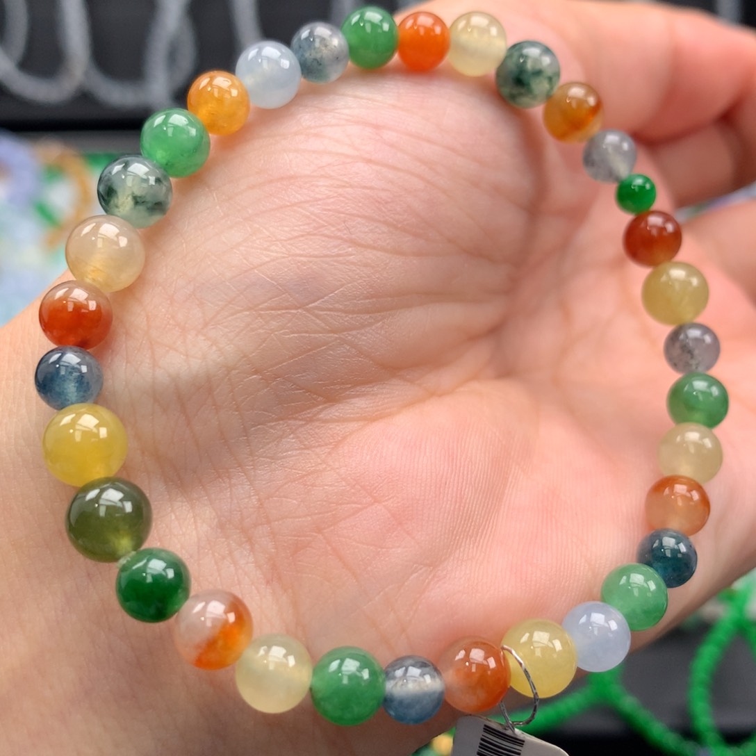 未镶嵌手链翡翠卡