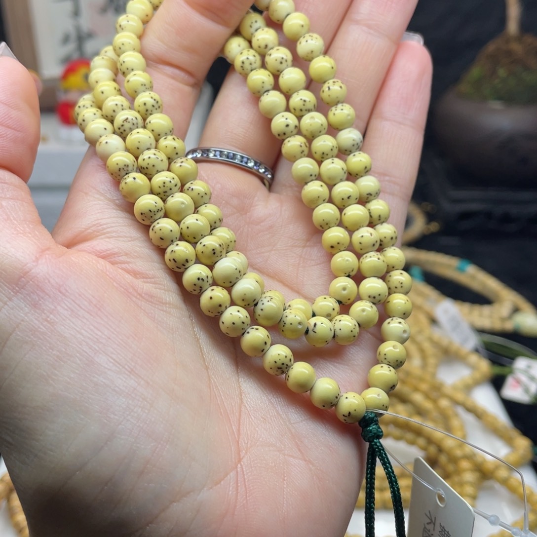 星月菩提吊坠数星星圆珠6