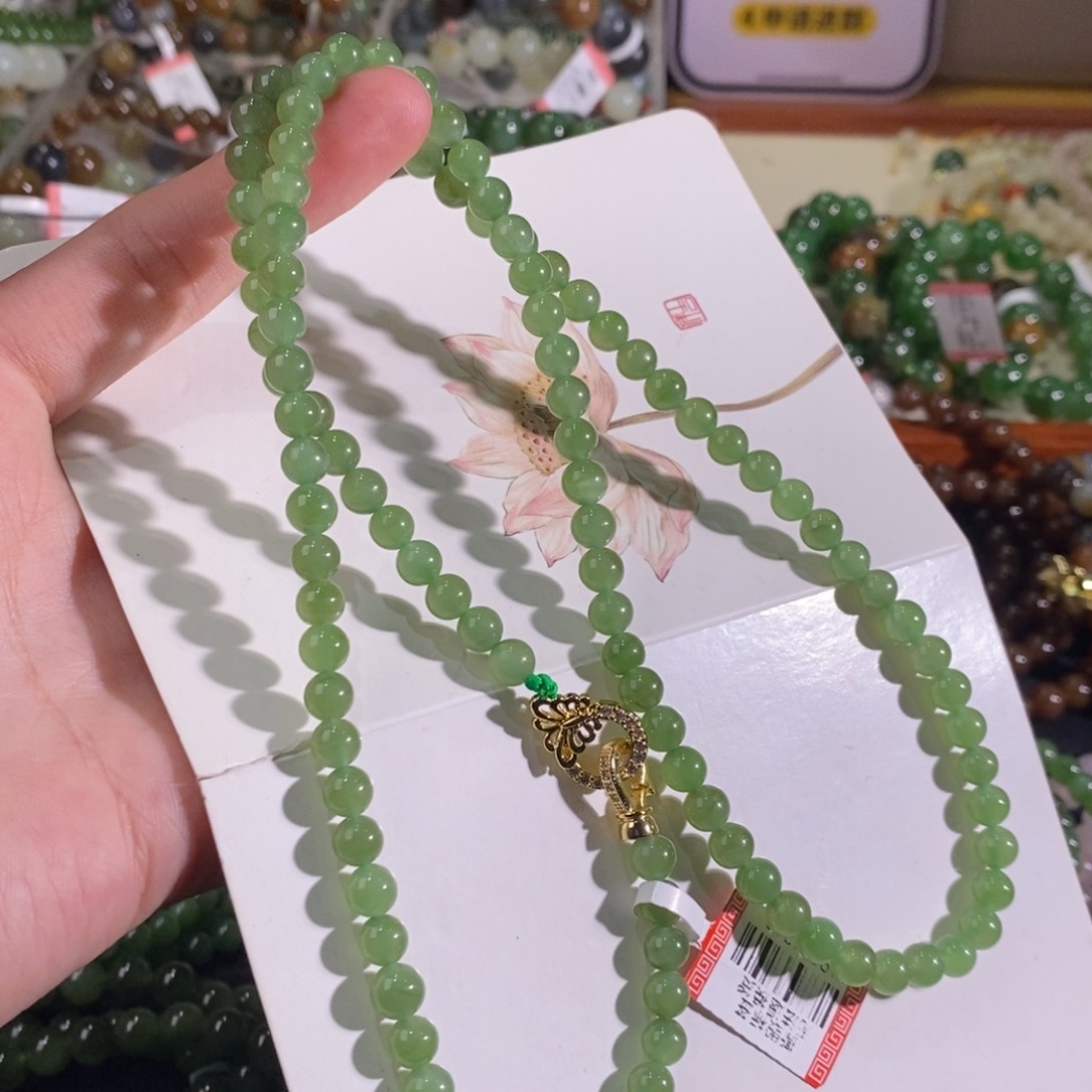 和田玉手链未镶嵌