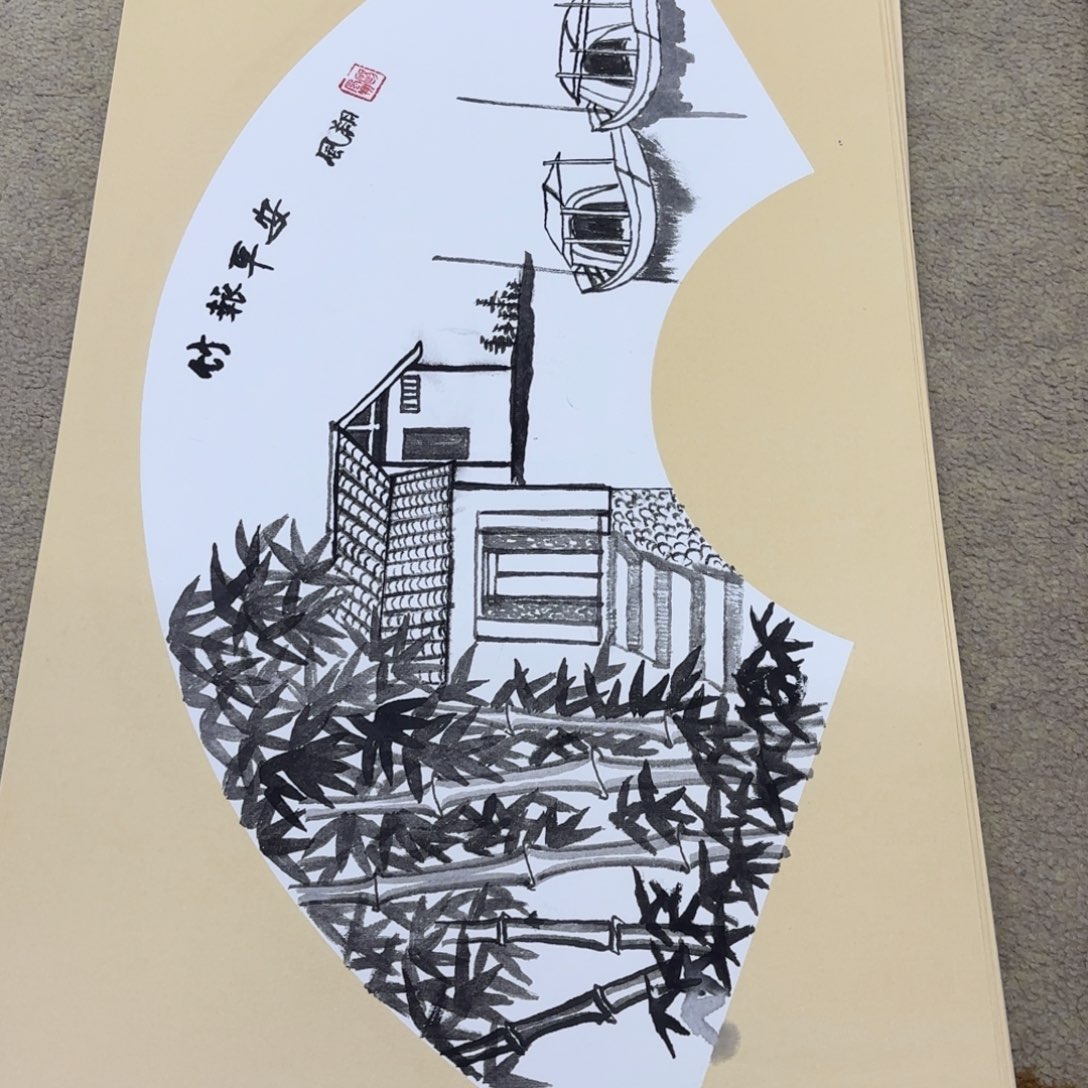 国画33-66卡纸作品艺