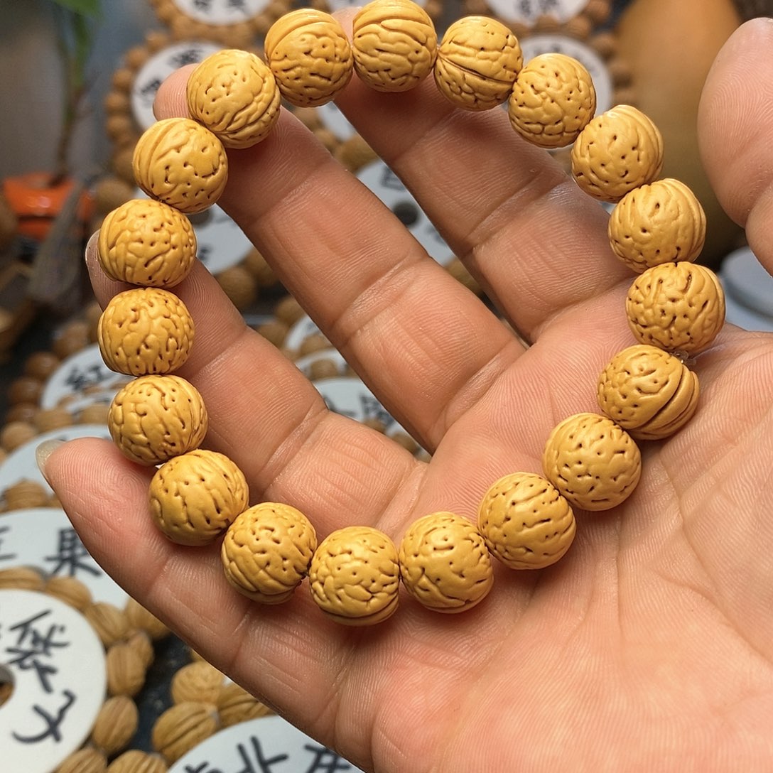 【闪购商品】毛桃核手串金丹手串