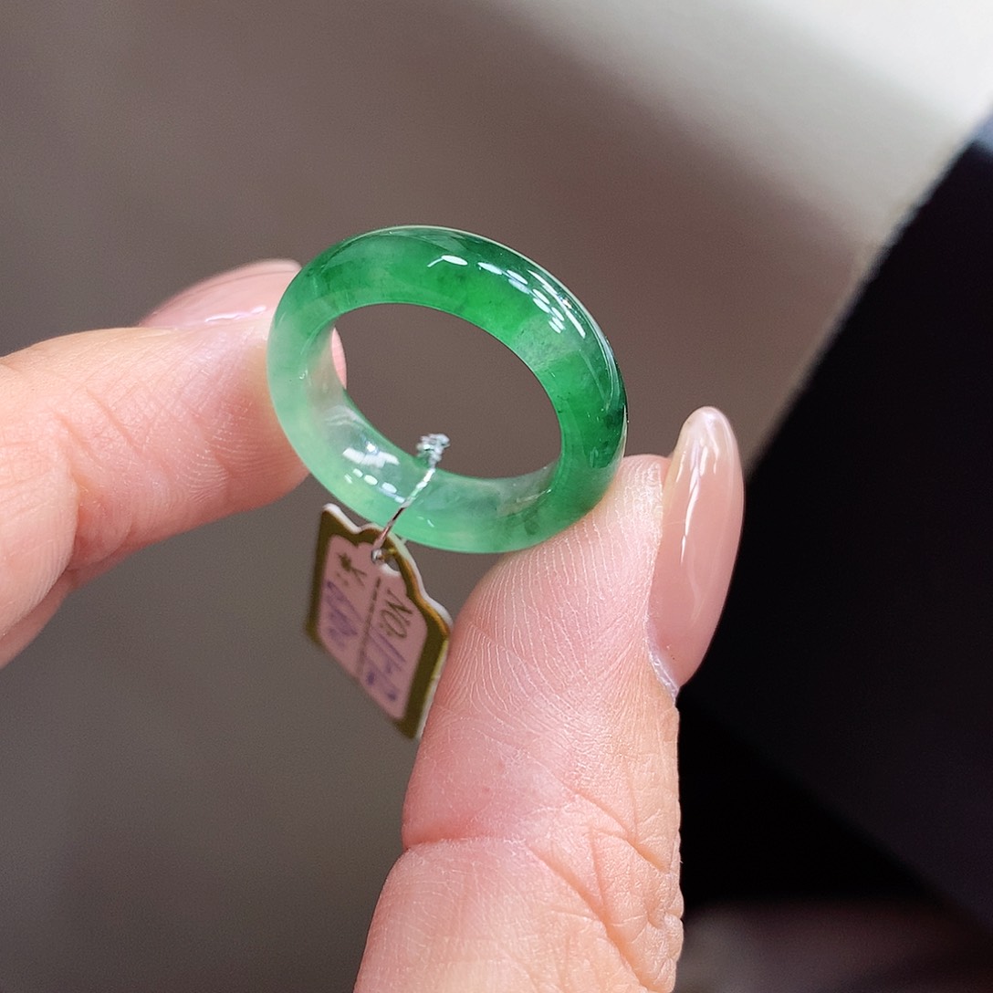 未镶嵌戒指翡翠11-12号