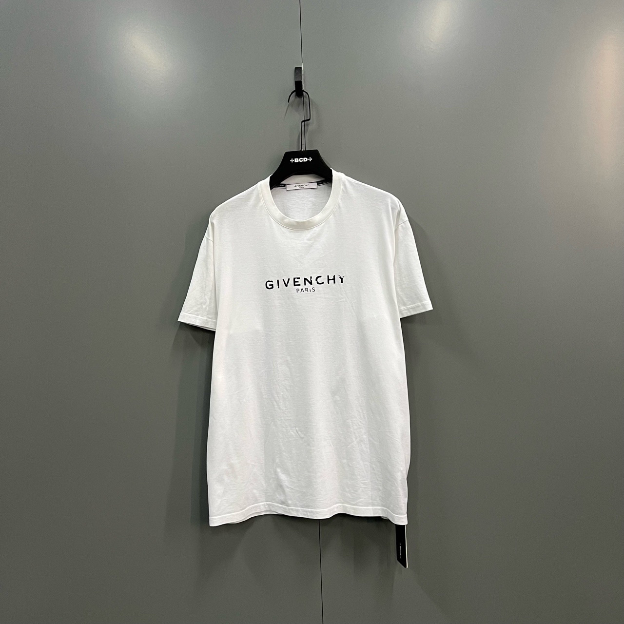 (ll) Givenchy 纪梵希 白色印花logo短袖 L码/95新/4500/bc013909