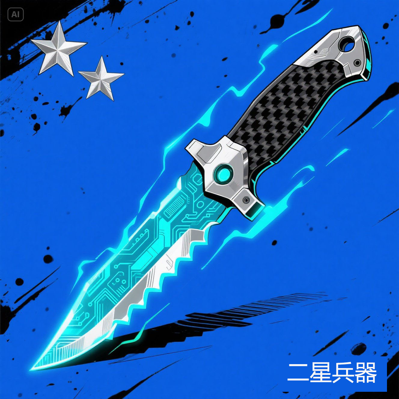 【二星兵器图鉴】藏兵阁微兵器实心锌合金模型图片（未开刃）