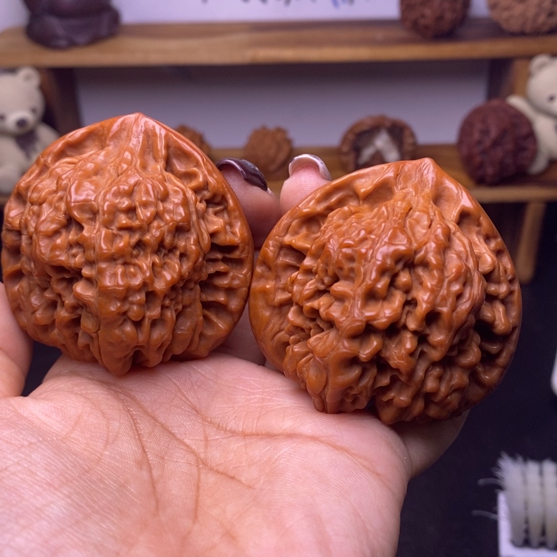 鱼***子文玩核桃吊坠官帽福利