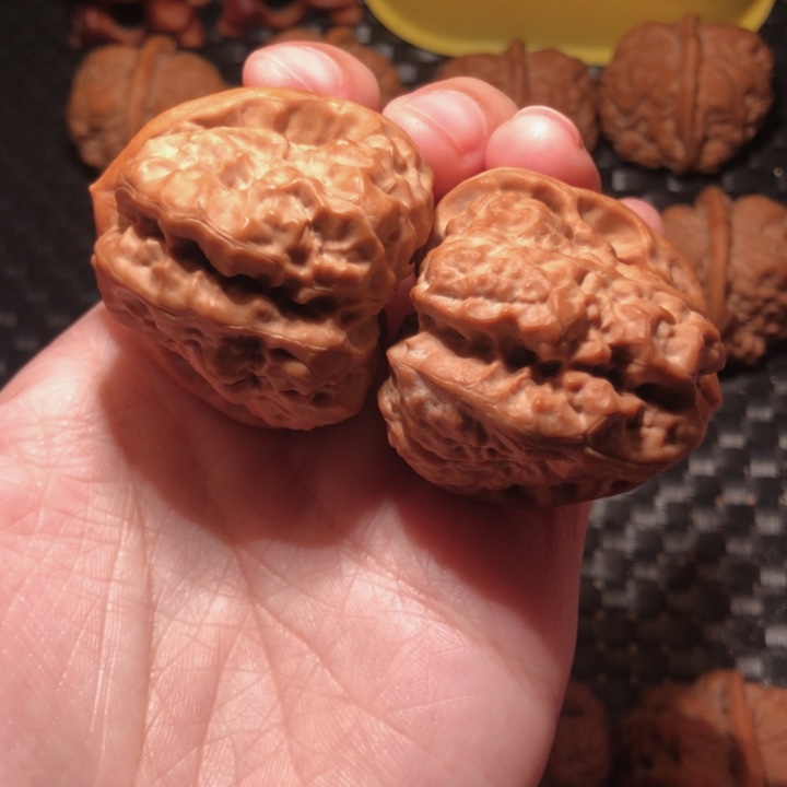 阿***光文玩核桃把件蛙王