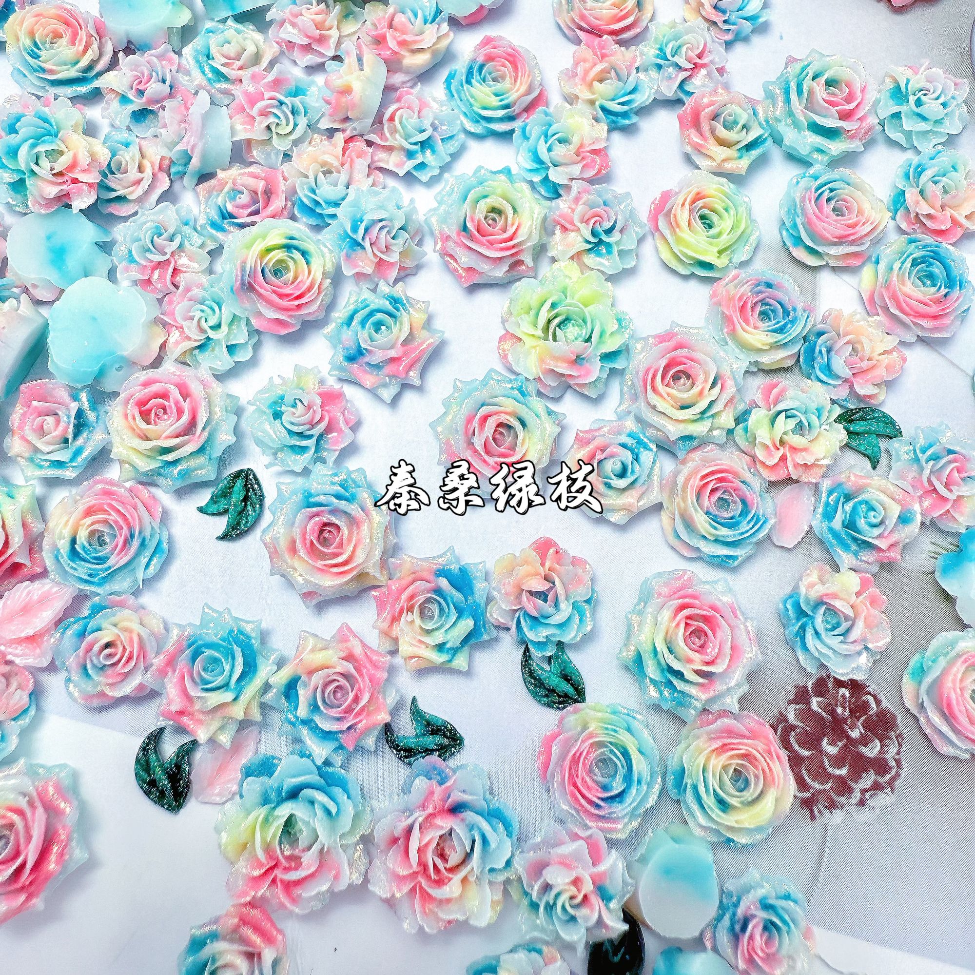 【雕花新连接】桌面炒货！先拍先装！美甲配饰!花花蝴蝶结