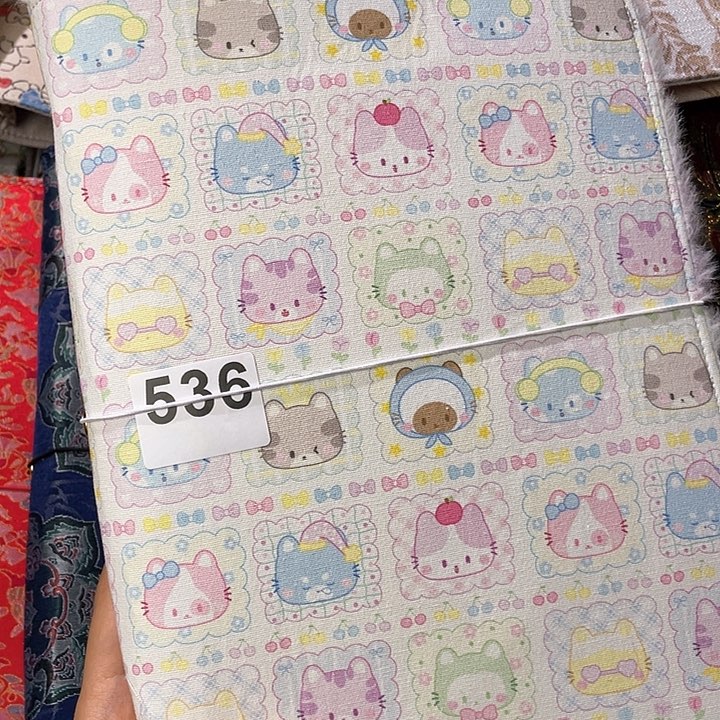 刺绣雅*b5活页加方格纸。      536