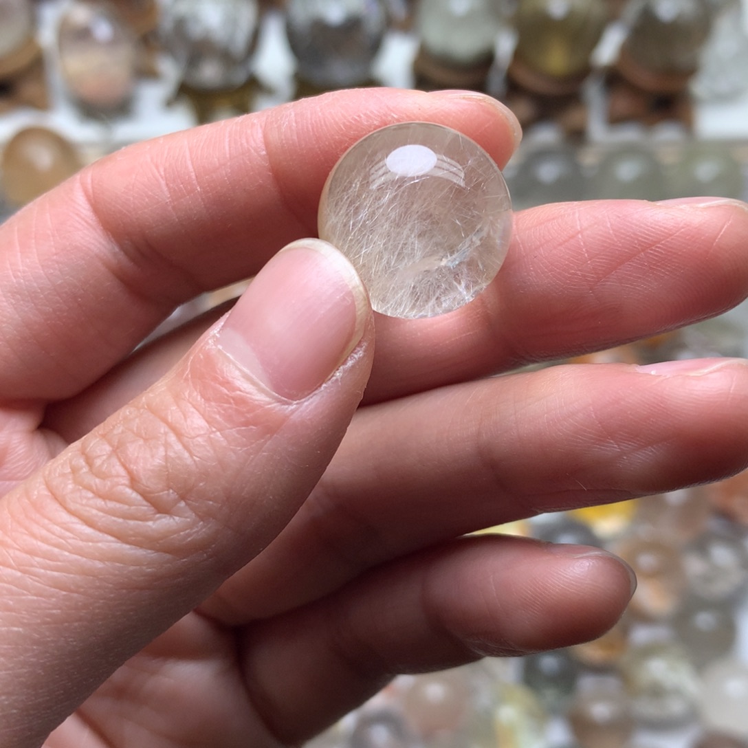 N***a水晶珠宝半成品未镶嵌