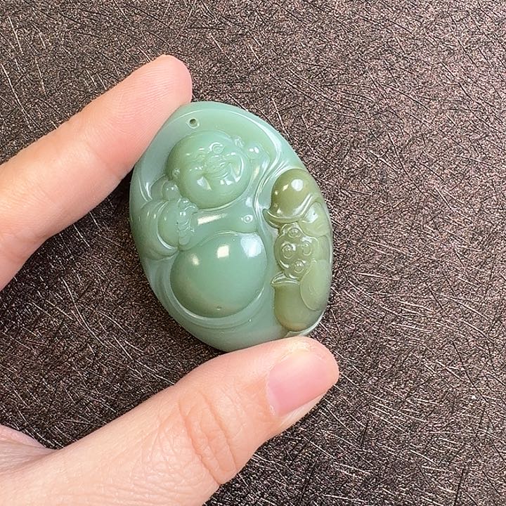 和田玉挂件未镶嵌