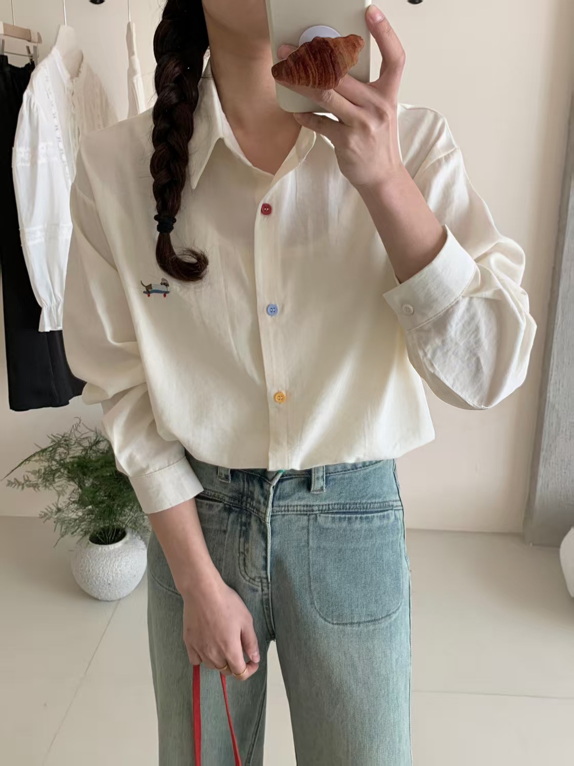 7255 谭老板推荐～腊肠狗衬衫