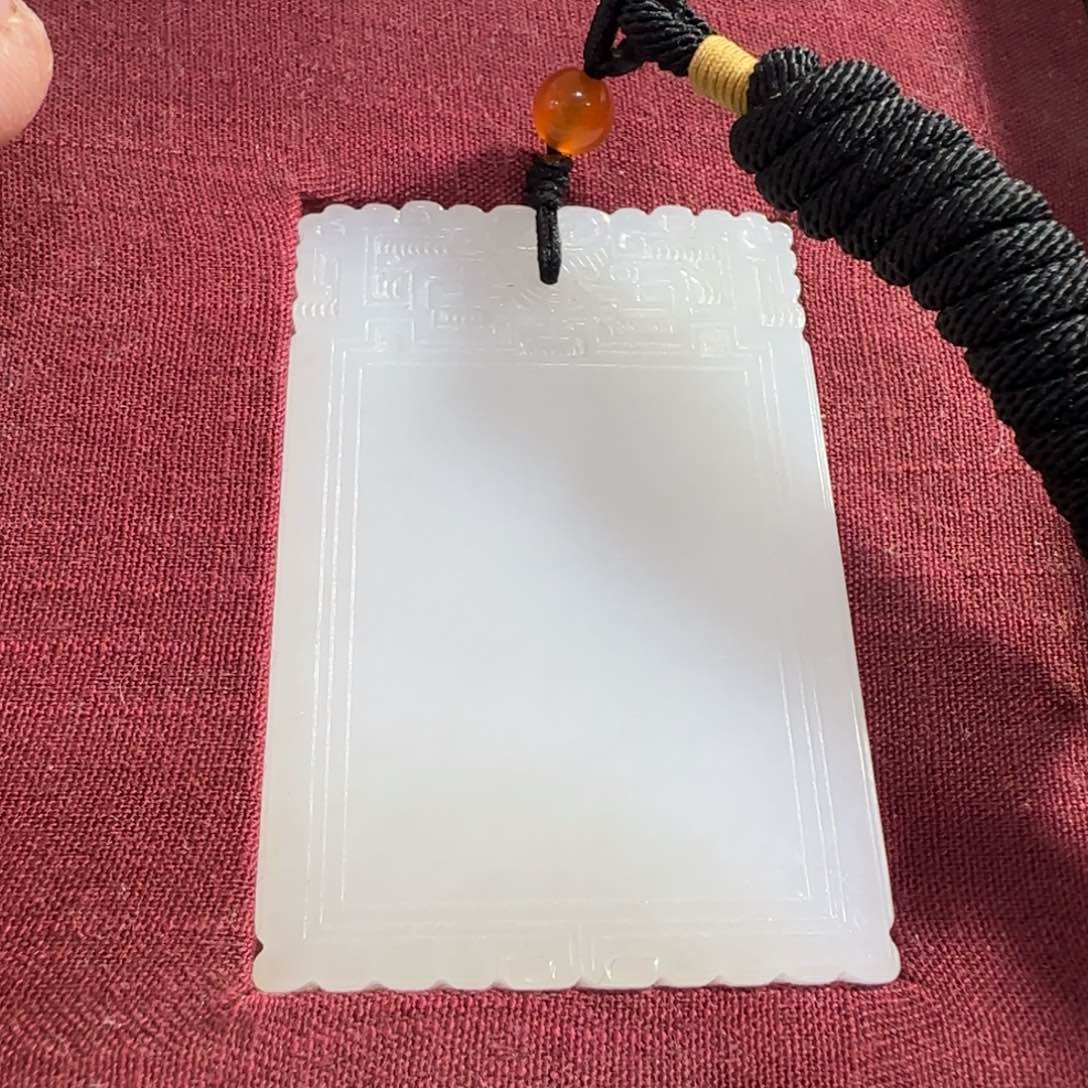 和田玉挂件未镶嵌