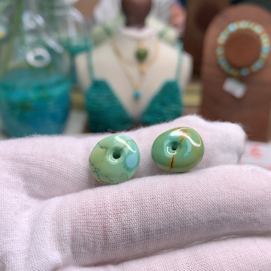 绿松石未镶嵌配饰